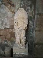 Mont-Saint-Vincent, Eglise, Statue du 16eme (1)